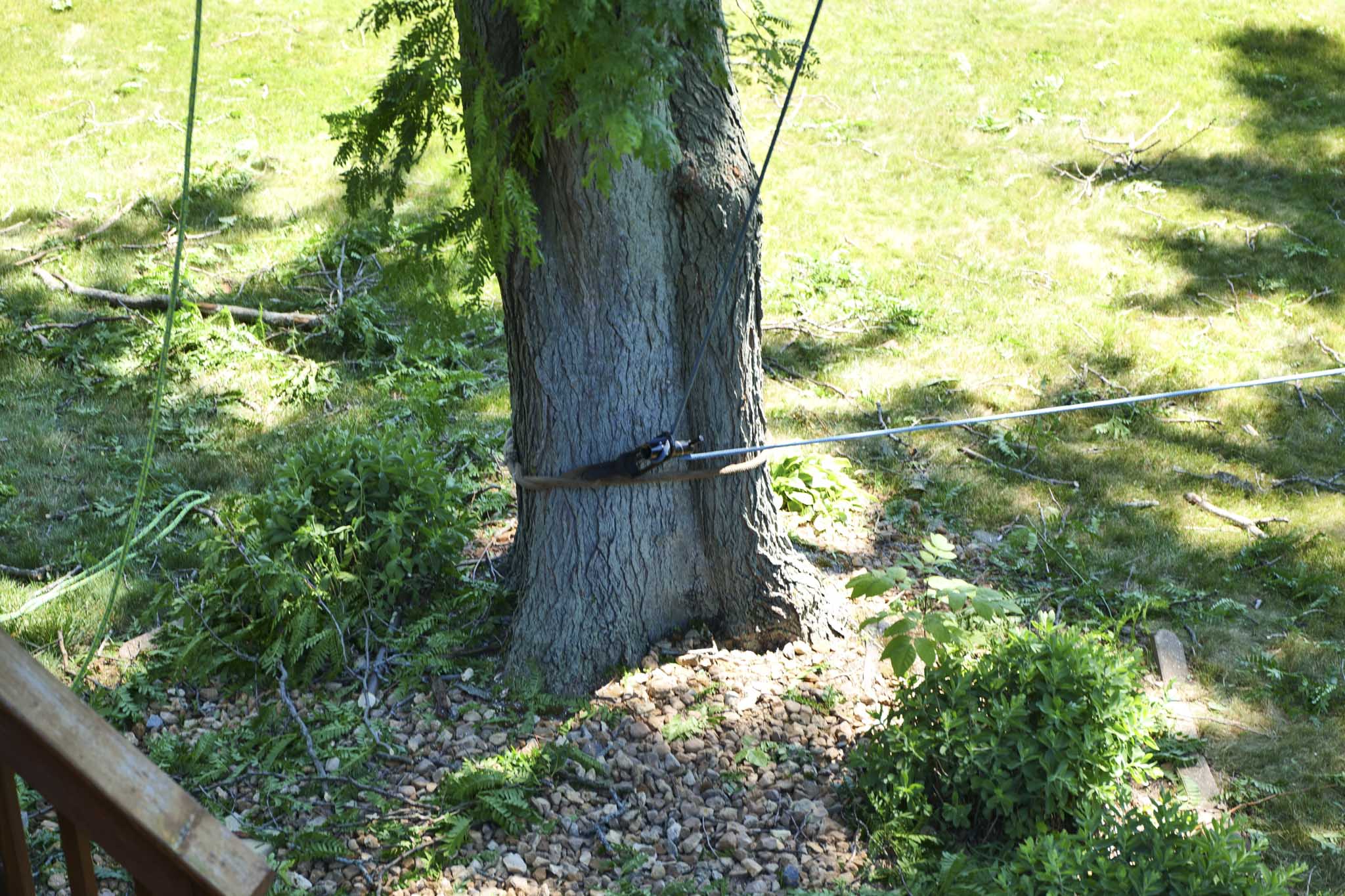 port-a-wrap tree service rigging device