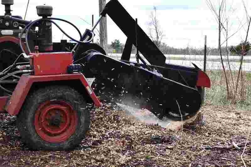 Home Built Stump Grinder