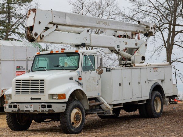 55 Foot Commercial Tree Service Bucket Truck