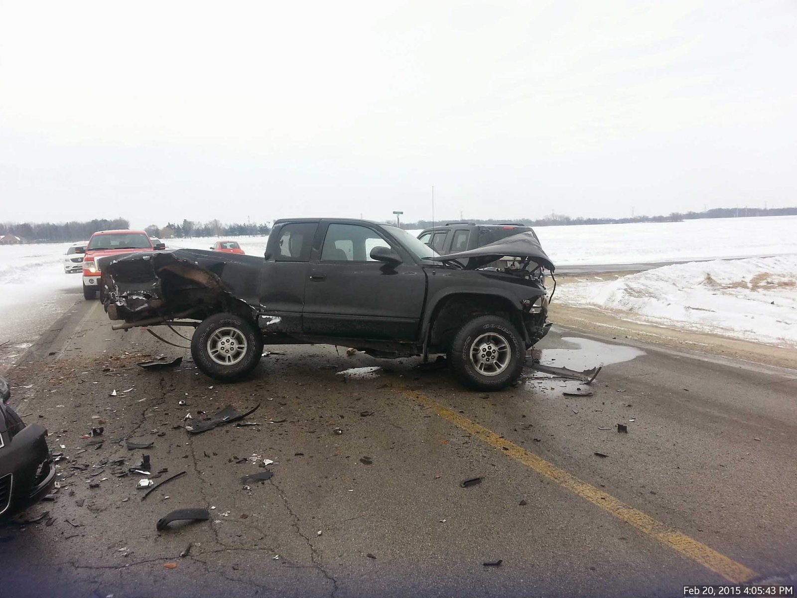 Dodge Dakota Wreck