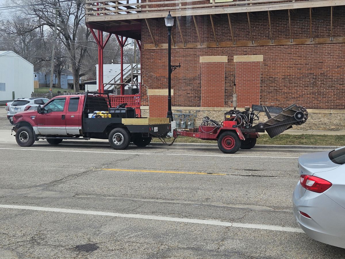 65 hp Tow Behind Stump Grinder Rockford